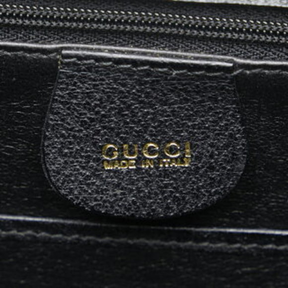 Gucci bamboo shoulder bag handbag black - Picture 7 of 10